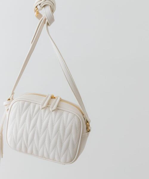 セール】タッセル付ステッチショルダーバッグ（ショルダーバッグ