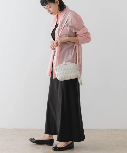 RODE SKO（ロデスコ）の「タッセル付ステッチショルダーバッグ（ショルダーバッグ・レディース・ミント/ホワイト・ONE）」の20枚目の写真