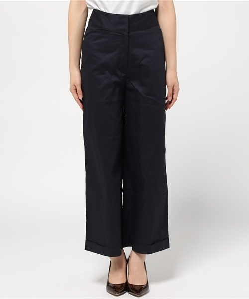 MOUSSY（マウジー）の「M WIDE PT（その他パンツ・レディース・ダークブラウン/ワインレッド/ネイビー・1/2）」の4枚目の写真