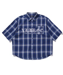 XLARGE | OLD ENGLISH S/S PLAID SHIRT(シャツ/ブラウス)