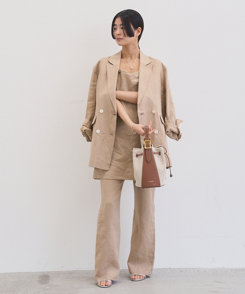 IENA（イエナ）の「フレンチリネンロングキャミ（キャミソール）」 - WEAR