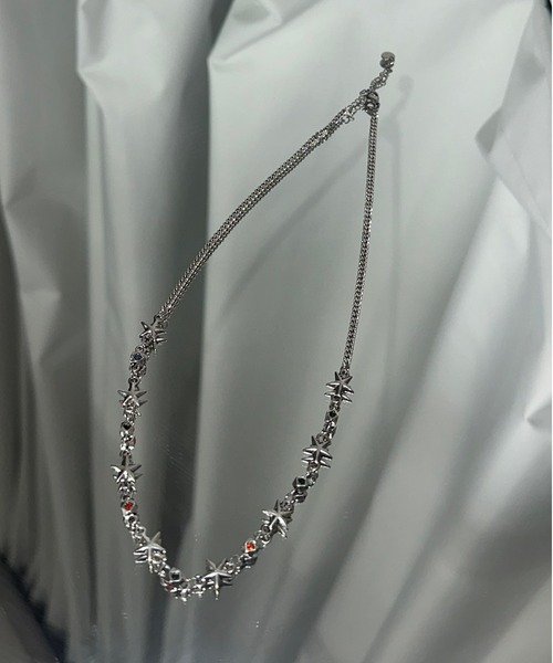 sedacle（セダクル）の「スターモチーフネックレス（ネックレス・メンズ・シルバー・FREE）」の2枚目の写真