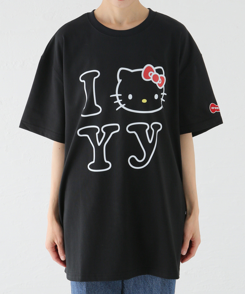 open yy キティTシャツ セール】【OPEN YY×Hello Kitty】YY T-SHIRT：Tシャツ（Tシャツ
