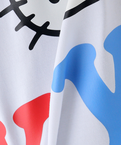 Tシャツ・カットソー Open Yy x Hello Kitty T-Shirt White OPEN YY