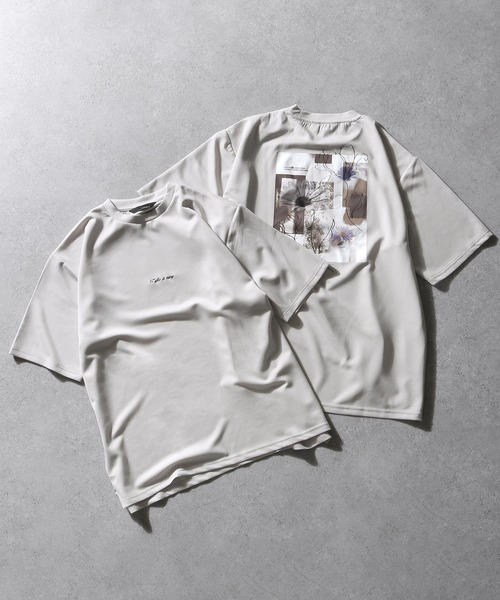 Naive magic（ナイーブマジック）の「【NAIVE MAGIC】ポンチ バラ ローズ グラフィック 半袖 Tシャツ（Tシャツ/カットソー・メンズ・ブラック/ライトグレー/ホワイト/ブルー・LARGE/MEDIUM）」の16枚目の写真