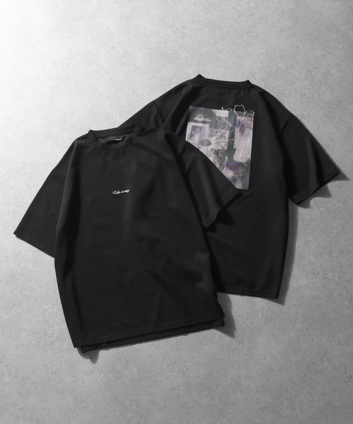 Naive magic（ナイーブマジック）の「【NAIVE MAGIC】ポンチ バラ ローズ グラフィック 半袖 Tシャツ（Tシャツ/カットソー・メンズ・ブラック/ライトグレー/ホワイト/ブルー・LARGE/MEDIUM）」の15枚目の写真