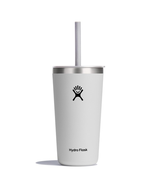 HYDRO FLASK(ハイドロフラスク)の「HydroFlask/ハイドロフラスク 20oz ALL AROUND TUMBLER WITH STRAW LID タンブラー 2026新作 再入荷(グラス/マグカップ/タンブラー・メンズ・グレー/ライトグリーン/インディゴブルー/ホワイト/ブラック・FREE)」の6枚目の写真