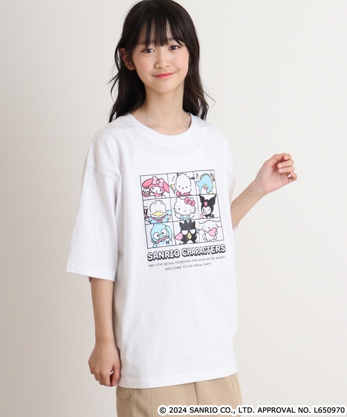EXPO2025 【サンリオキャラクターズ】 TシャツMサイズ サンリオキャラクター Tシャツ EXPO2025 大阪・関西万博 サイズ