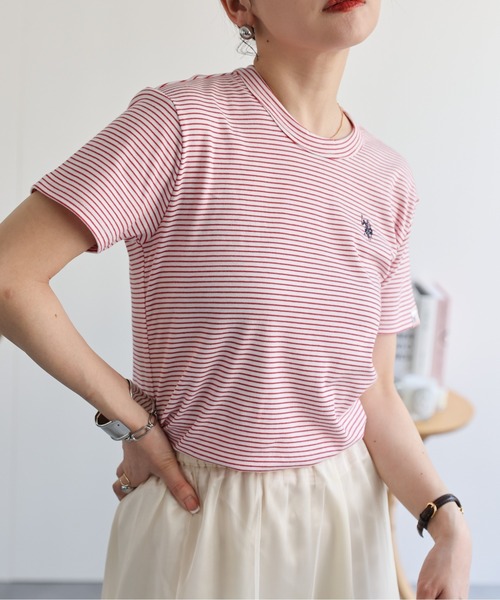 【U.S. POLO ASSN./ユーエスポロアッスン】スムースＴシャツ