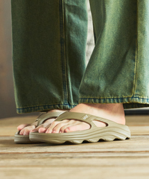 Doubleu（ダブリュー）の「〈ダブリュー（DOUBLEU ）〉W4 RIVA/トング型/リカバリーサンダル（サンダル）」