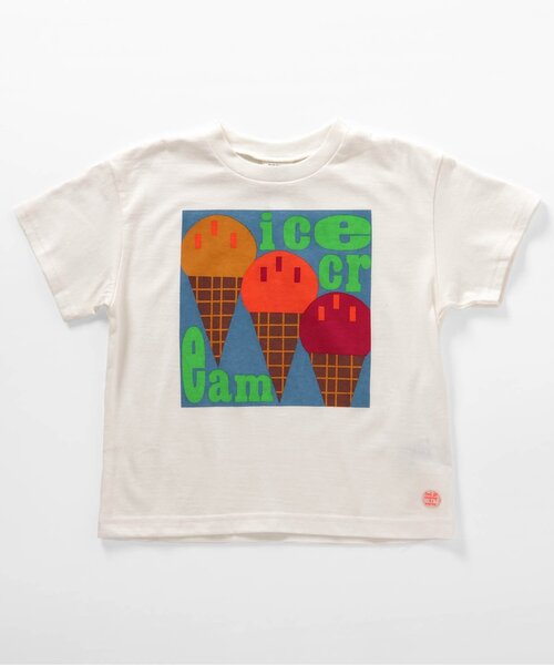 BREEZE（ブリーズ）の「バリエーションプリントTシャツ（Tシャツ/カットソー・キッズ・アイボリー/オレンジ/ピンク/レッド/ホワイト・80/90/100/110/120/130/140）」の15枚目の写真