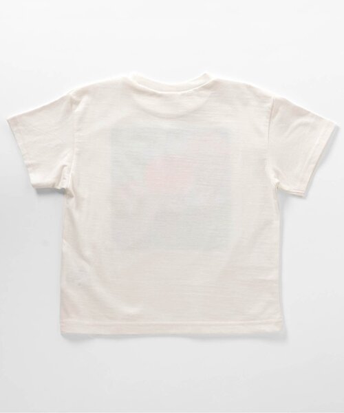 BREEZE（ブリーズ）の「バリエーションプリントTシャツ（Tシャツ/カットソー・キッズ・アイボリー/オレンジ/ピンク/レッド/ホワイト・80/90/100/110/120/130/140）」の20枚目の写真