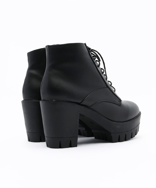 WEGO（ウィゴー）の「WEGO/タンクヒールブーツ（ブーツ・レディース・ブラック系その他/カーキ/ブラック/ブラウン・MEDIUM/X-LARGE/LARGE）」の14枚目の写真