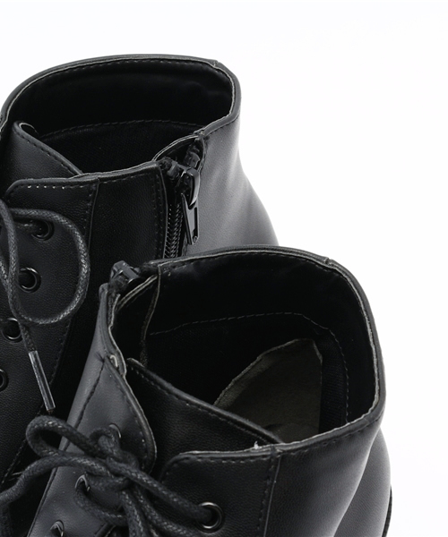 WEGO（ウィゴー）の「WEGO/タンクヒールブーツ（ブーツ・レディース・ブラック系その他/カーキ/ブラック/ブラウン・MEDIUM/X-LARGE/LARGE）」の9枚目の写真