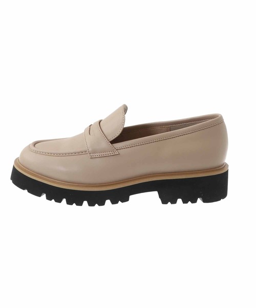 31 Sons de mode（トランテアン　ソン　ドゥ　モード）の「レインローファー（パンプス・レディース・ベージュ/ブラック・S/M/L）」の3枚目の写真