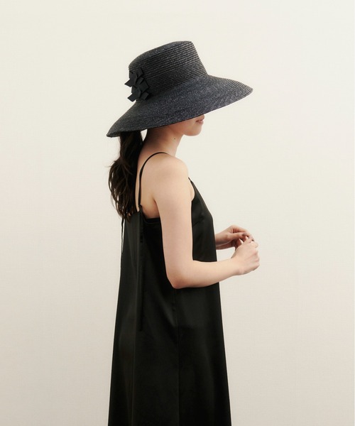 kiehtova(キエトヴァ)の「【kiehtova】greta hat KHHT‐1(ハット・レディース・ベージュ/ブラック・FREE)」の5枚目の写真