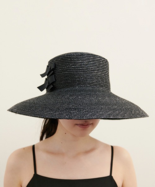 kiehtova(キエトヴァ)の「【kiehtova】greta hat KHHT‐1(ハット・レディース・ベージュ/ブラック・FREE)」の3枚目の写真