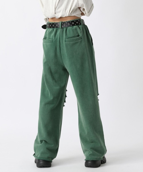 PAGEBOY（ページボーイ）の「ダメージウラケパンツ（その他パンツ・レディース・ブラック/ダークグリーン・FREE）」の11枚目の写真