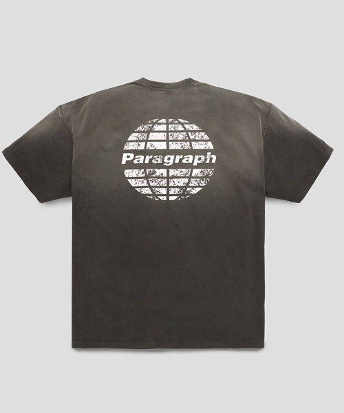 Paragraph（パラグラフ）の「A'GEM/9 × .kom 『Paragraph/パラグラフ』 CIRCLE LOGO DYING T SHIRT/ピグメントバックアースロゴ半袖カットソー（Tシャツ/カットソー・レディース・ピンク/ライトグリーン/ライトブルー/チャコールグレー・FREE）」の2枚目の写真