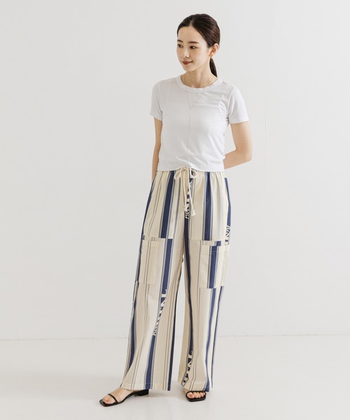 URBAN RESEARCH（アーバンリサーチ）の「NINETY PERCENT　JULIO TOP（Tシャツ/カットソー・レディース・ホワイト・SMALL）」の9枚目の写真