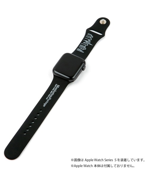 Manhattan Portage（マンハッタンポーテージ）の「【Manhattan Portage】Apple Watch Silicone Band（49mm/45mm/44mm） FSUN（その他小物・メンズ・ブラック・FREE）」の8枚目の写真