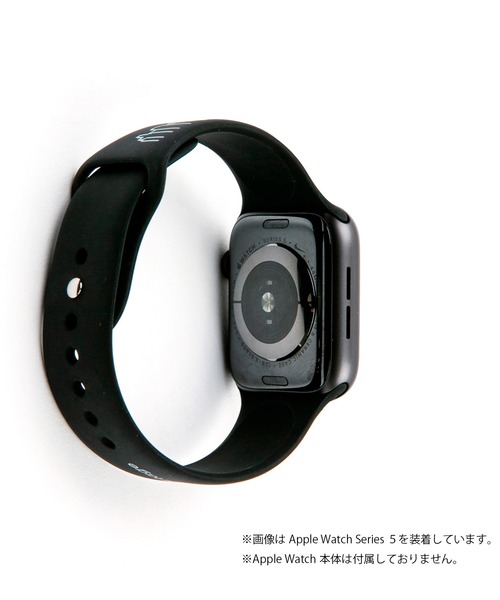 Manhattan Portage（マンハッタンポーテージ）の「【Manhattan Portage】Apple Watch Silicone Band（49mm/45mm/44mm） FSUN（その他小物・メンズ・ブラック・FREE）」の6枚目の写真