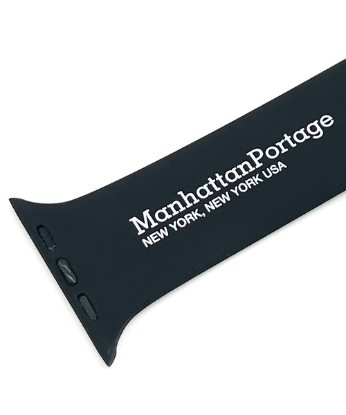 Manhattan Portage（マンハッタンポーテージ）の「【Manhattan Portage】Apple Watch Silicone Band（49mm/45mm/44mm） FSUN（その他小物・メンズ・ブラック・FREE）」の3枚目の写真