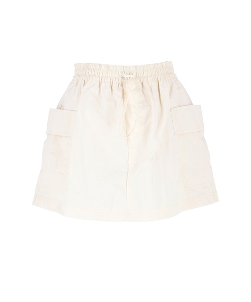 coca（coca）（コカ）の「ワッシャーナイロンキュロット/撥水（カーゴパンツ・レディース・ブラック/カーキ/ライトベージュ/レッド/ホワイト・M/L/S）」の7枚目の写真