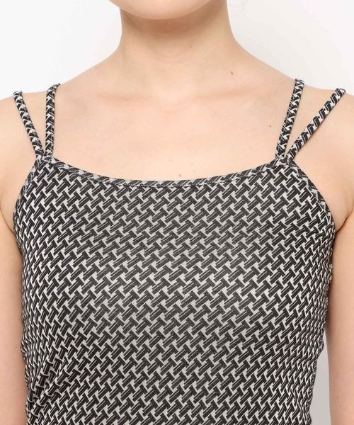 LOWRYS FARM（ローリーズファーム）の「スタイルＵＰＪＱＤカップキャミ　133776（キャミソール・レディース・ブラック/アイボリー/ブルー・FREE）」の12枚目の写真