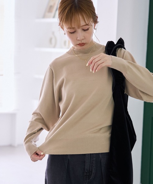 ROPE' PICNIC（ロペピクニック）の「カシミヤ混ニットプルオーバー