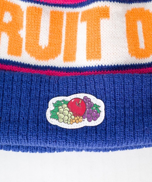 FRUIT OF THE LOOM(フルーツオブザルーム)の「『FRUIT OF THE LOOM』KIDS BON BON Knit watch(ニットキャップ/ビーニー・キッズ・イエロー/ブルー/ベージュ・FREE)」の5枚目の写真