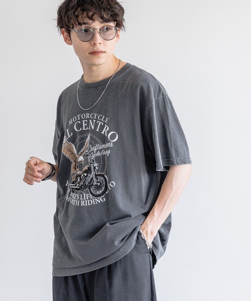 RAGEBLUE(レイジブルー)の「ヴィンテージライク/プリントTシャツ(Tシャツ/カットソー・メンズ・スミクロ/ブラック系その他・X-LARGE/LARGE)」の10枚目の写真