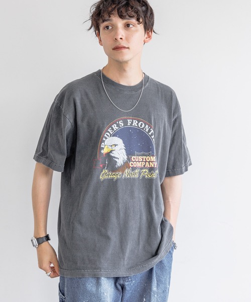 RAGEBLUE(レイジブルー)の「ヴィンテージライク/プリントTシャツ(Tシャツ/カットソー・メンズ・スミクロ/ブラック系その他・X-LARGE/LARGE)」の6枚目の写真