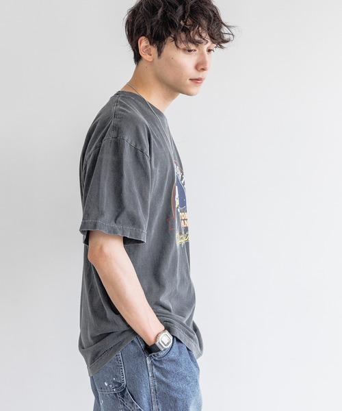 RAGEBLUE(レイジブルー)の「ヴィンテージライク/プリントTシャツ(Tシャツ/カットソー・メンズ・スミクロ/ブラック系その他・X-LARGE/LARGE)」の7枚目の写真