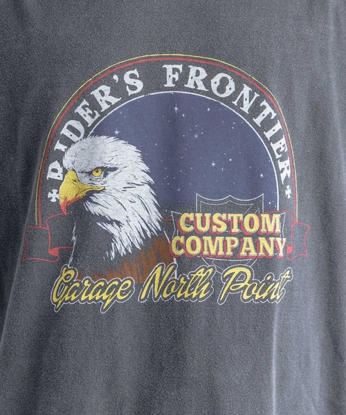 RAGEBLUE(レイジブルー)の「ヴィンテージライク/プリントTシャツ(Tシャツ/カットソー・メンズ・スミクロ/ブラック系その他・X-LARGE/LARGE)」の18枚目の写真