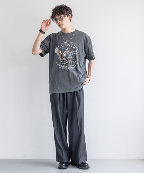 RAGEBLUE(レイジブルー)の「ヴィンテージライク/プリントTシャツ(Tシャツ/カットソー・メンズ・スミクロ/ブラック系その他・X-LARGE/LARGE)」の8枚目の写真