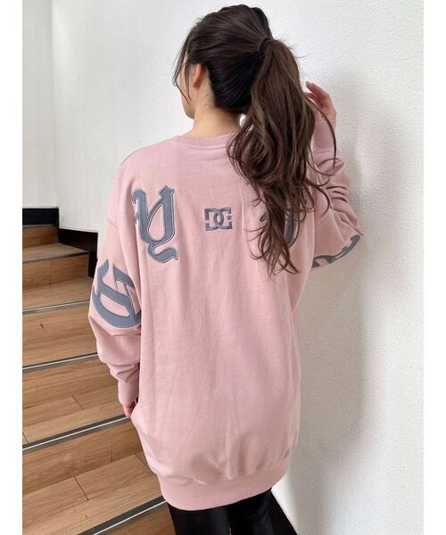 GYDA(ジェイダ)の「GYDA×DC BACKLOGOロンT(Tシャツ/カットソー・レディース・ブラック/ピンク/オフホワイト・FREE)」の3枚目の写真