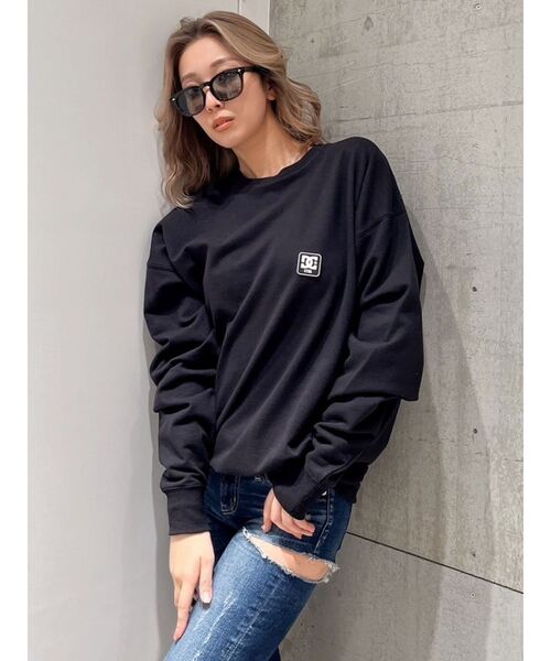 GYDA(ジェイダ)の「GYDA×DC BACKLOGOロンT(Tシャツ/カットソー・レディース・ブラック/ピンク/オフホワイト・FREE)」の19枚目の写真