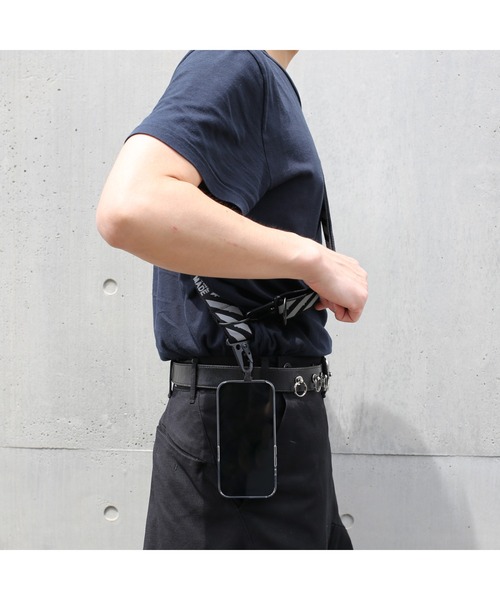 JAM HOME MADE(ジャムホームメイド)の「トラ スマホショルダー(太)(スマホグッズ・メンズ・ブラック・ONE SIZE)」の8枚目の写真