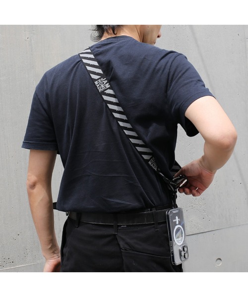 JAM HOME MADE(ジャムホームメイド)の「トラ スマホショルダー(太)(スマホグッズ・メンズ・ブラック・ONE SIZE)」の9枚目の写真