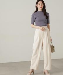 金具付きストレートパンツ / 1214230900