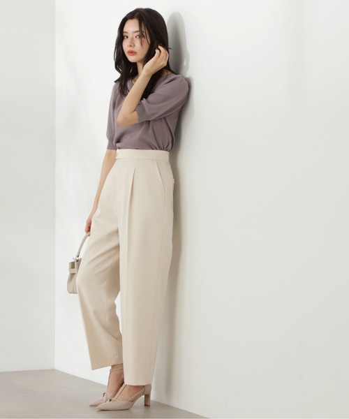 PROPORTION BODY DRESSING(プロポーションボディドレッシング)の「金具付きストレートパンツ / 1214230900(その他パンツ・レディース・ブラック/ベージュ・X-SMALL/SMALL/MEDIUM)」の19枚目の写真