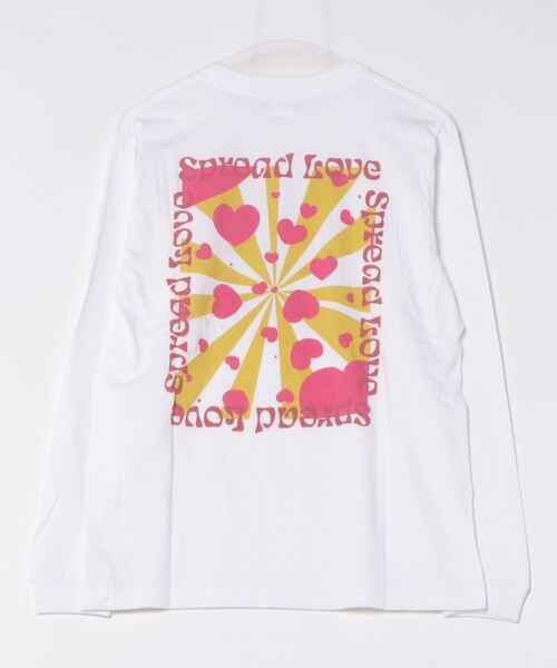 ARCHIVER(アーカイバ)の「【8】【it】【Spread Love】オリジナルプリント L/S T(Tシャツ/カットソー・レディース・ホワイト/ブラック・LARGE/MEDIUM/SMALL)」の3枚目の写真