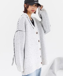 PAGEBOY | Wフェイスネップステッチカーディガン(ニット/セーター)