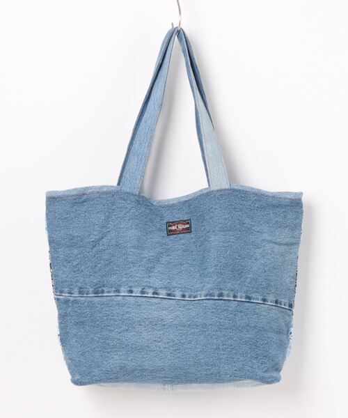 CUBE SUGAR（キューブシュガー）の「ペイズリー柄トートバッグ（トートバッグ・レディース・ブルー系その他/パープル系その他・M）」の19枚目の写真