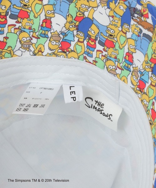 LEPSIM（レプシィム）の「【THE SIMPSONS／ザ・シンプソンズ】アソートバケハ　140535（ハット・レディース・ブラック/ホワイト系その他・ONE SIZE）」の12枚目の写真