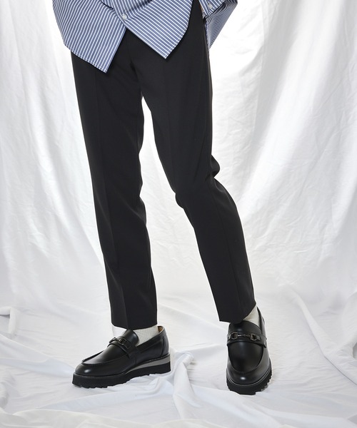 SETUP7(セットアップセブン)の「【HAUS】SHARK SOLE BIT LOAFERS シャークソール ビットローファー /Pu レザーローファー(ローファー・メンズ・ブラック・M/S/LL/L)」の8枚目の写真