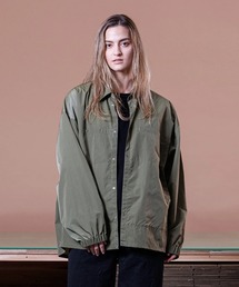【VOAAOV】 RECYCLE NYLON TAFFETA Shirt Blouson