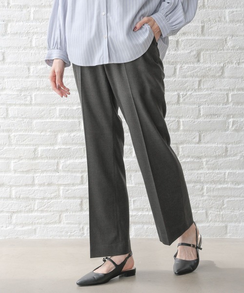 GLOBAL WORK(グローバルワーク)の「ウツクシルエットフレアパンツ/132443(その他パンツ・レディース・ブラウン/ブラック/チャコール・LARGE/MEDIUM/SMALL)」の8枚目の写真