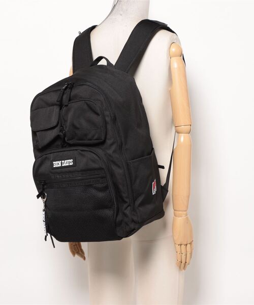 BEN DAVIS(ベンデイビス)の「【BEN DAVIS】LARGE DAYPACK 29L(バックパック/リュック・メンズ・ライトベージュ/オフホワイト/ブラック・FREE)」の16枚目の写真
